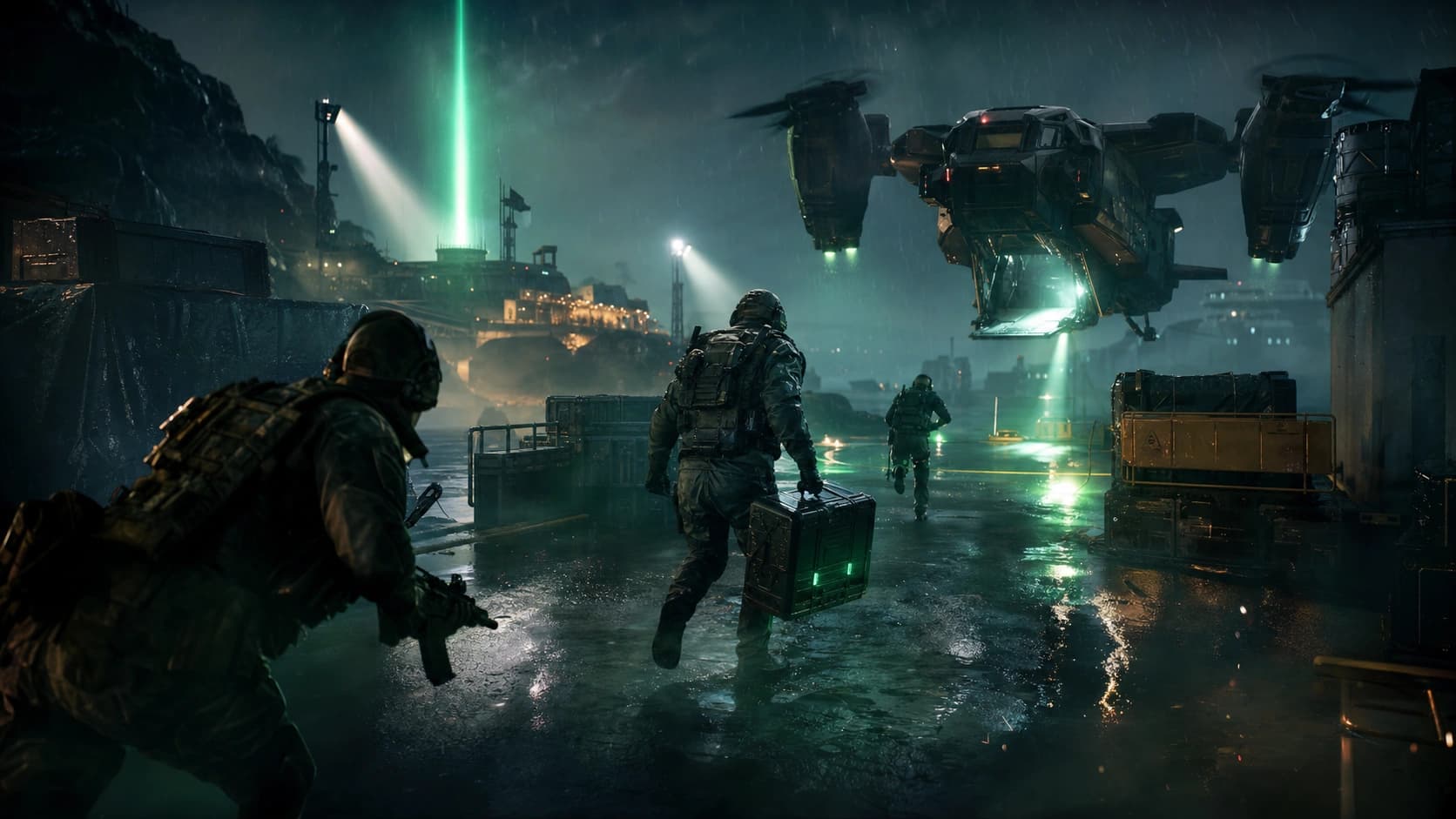 Extraction Missions gameplay environment